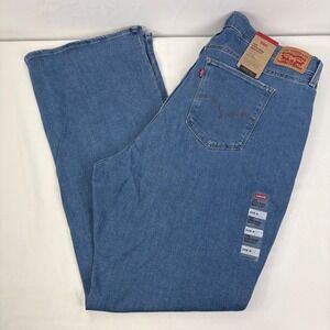 Levis 725 High Rise Bootcut Jeans Womens 20W M Blue Hypersoft Denim New NWT